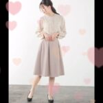 HoneysOnline Shop 女性らしい美人スカートフレアスカート６４丈